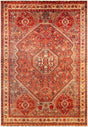 Surya Amelie Aml-2339 Burnt Orange, Saffron, Dark Brown, Brick Rugs.