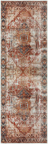 Surya Machine Washable Amelie Aml-2350 Burgundy Rug.