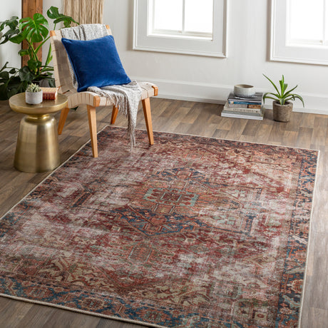 Surya Amelie Aml-2350 Burgundy Area Rug