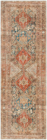 Surya Machine Washable Amelie Aml-2354 Orange Rug.