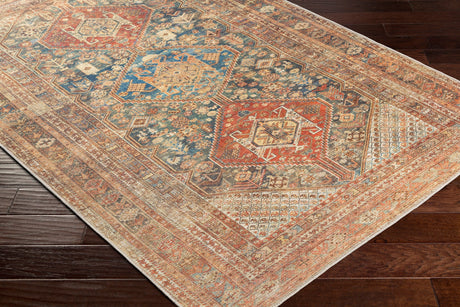 Surya Machine Washable Amelie Aml-2354 Orange Rug.