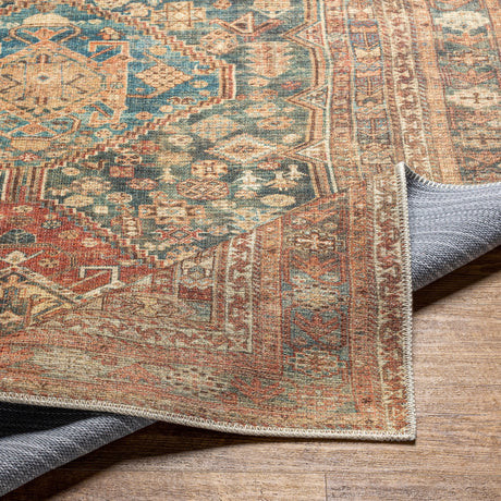 Surya Machine Washable Amelie Aml-2354 Orange Rug.