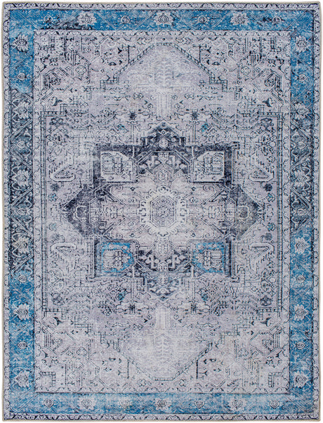 Surya Machine Washable Amelie Aml-2359 Grey Rug.