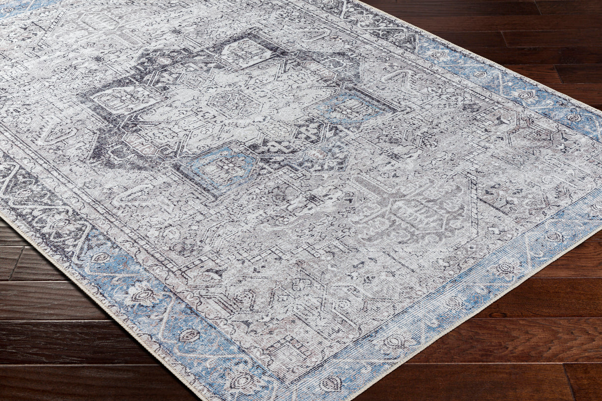 Surya Machine Washable Amelie Aml-2359 Grey Rug.