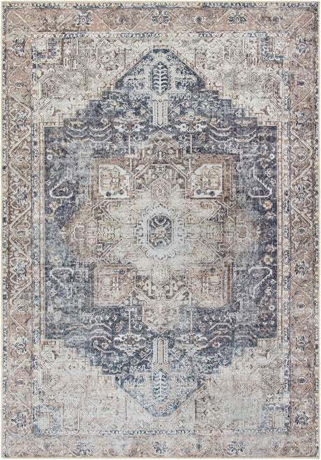 Surya Machine Washable Amelie Aml-2360 Brown Rug.