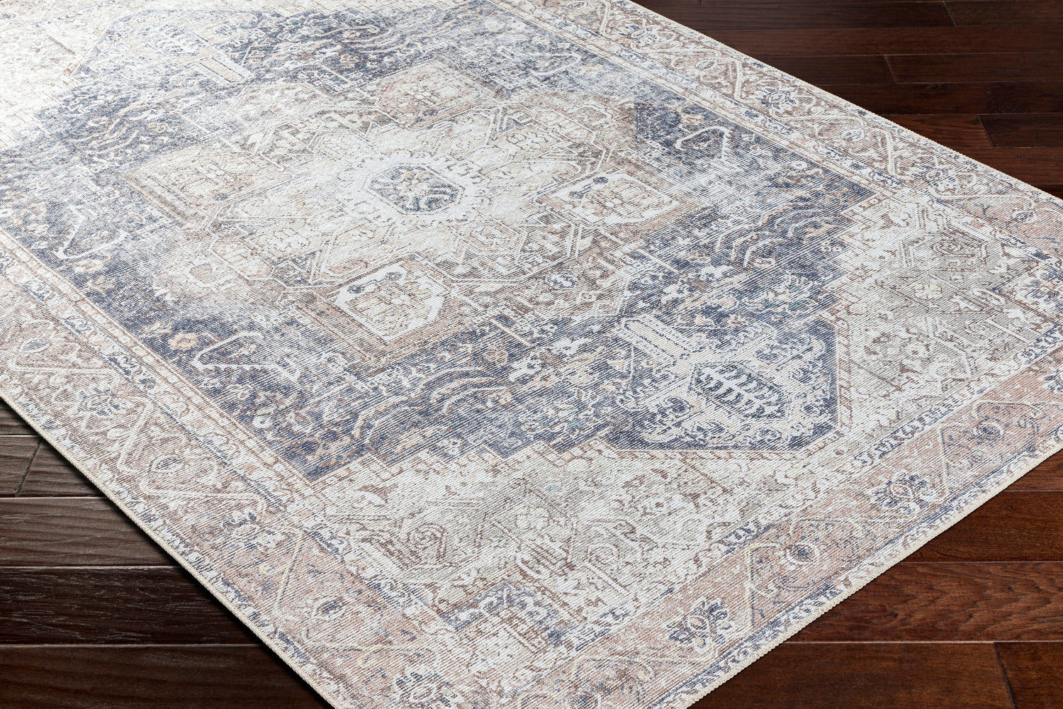 Surya Machine Washable Amelie Aml-2360 Brown Rug.