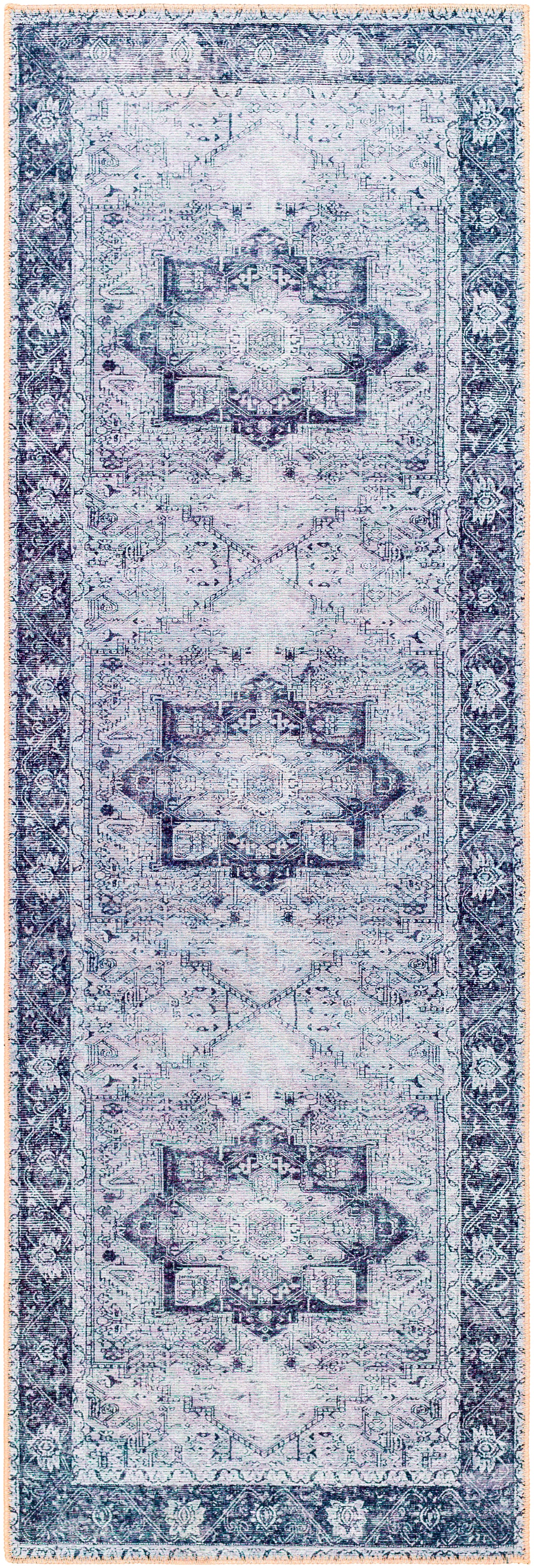 Surya Machine Washable Amelie Aml-2361 Black Rug.
