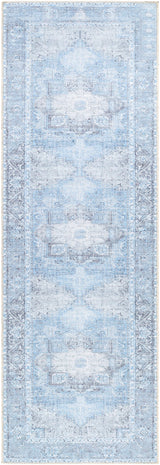 Surya Machine Washable Amelie Aml-2362 Light Blue Rug.