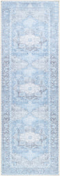 Surya Machine Washable Amelie Aml-2362 Light Blue Rug.