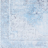 Surya Machine Washable Amelie Aml-2362 Light Blue Rug.