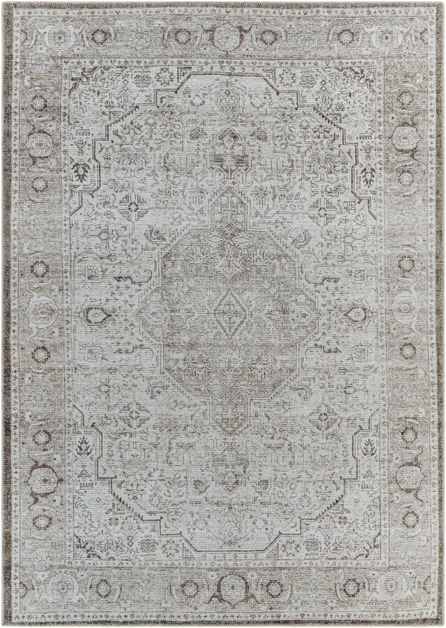 Surya Machine Washable Amelie Aml-2368 Grey Rug.