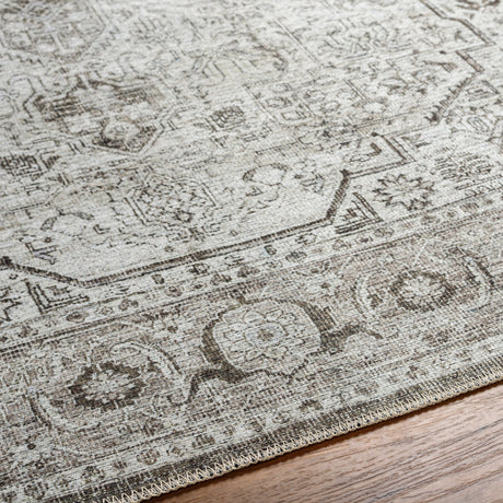 Surya Machine Washable Amelie Aml-2368 Grey Rug.