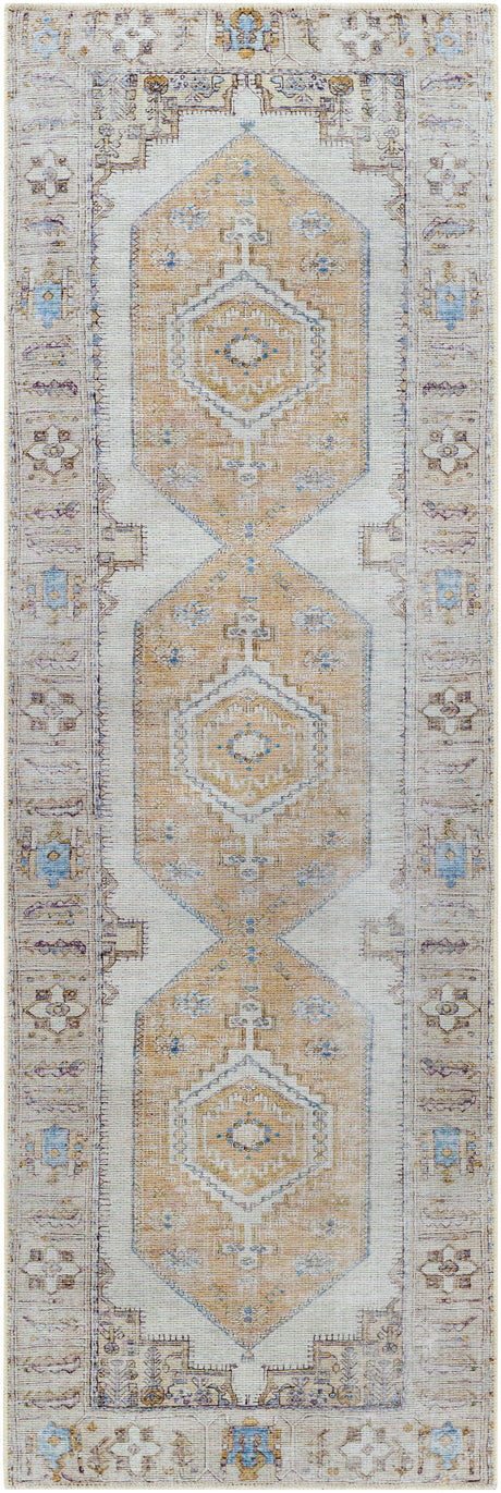 Surya Machine Washable Amelie Aml-2369 Tan & Ivory Rug.