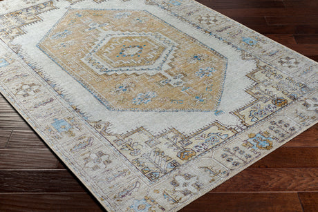 Surya Machine Washable Amelie Aml-2369 Tan & Ivory Rug.