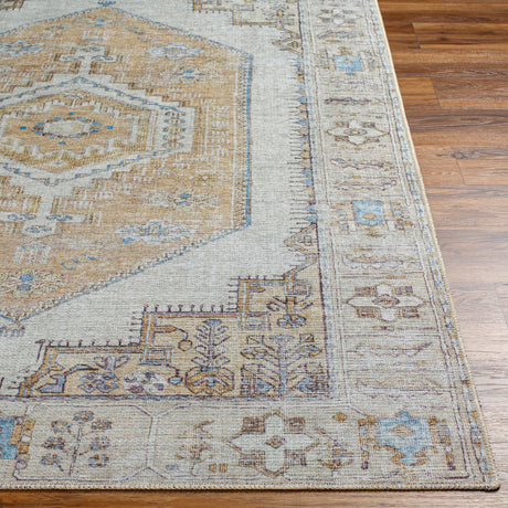 Surya Machine Washable Amelie Aml-2369 Tan & Ivory Rug.