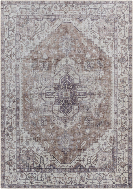 Surya Machine Washable Amelie Aml-2371 Grey Rug.