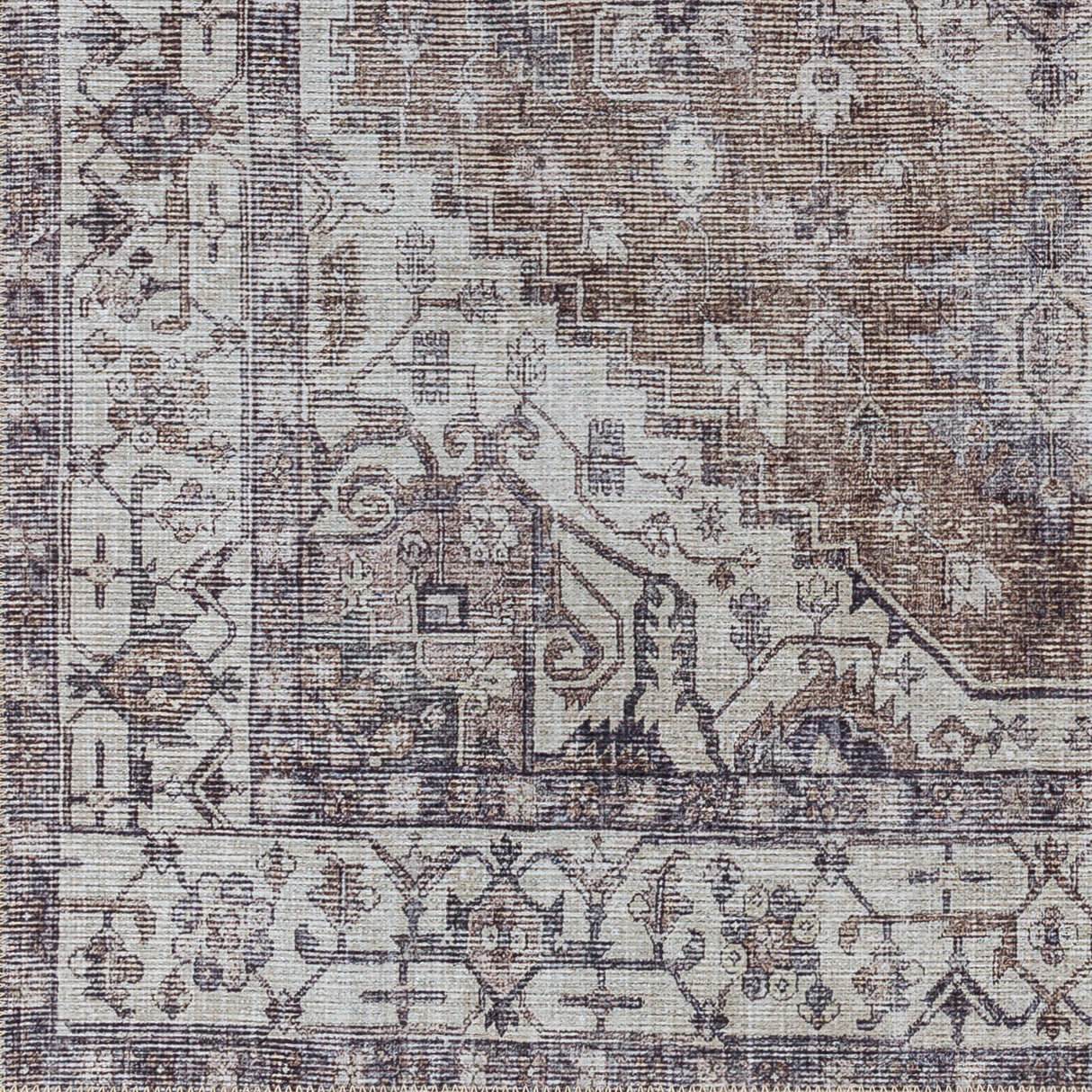 Surya Machine Washable Amelie Aml-2371 Grey Rug.