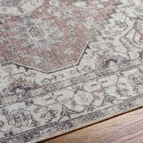 Surya Machine Washable Amelie Aml-2371 Grey Rug.