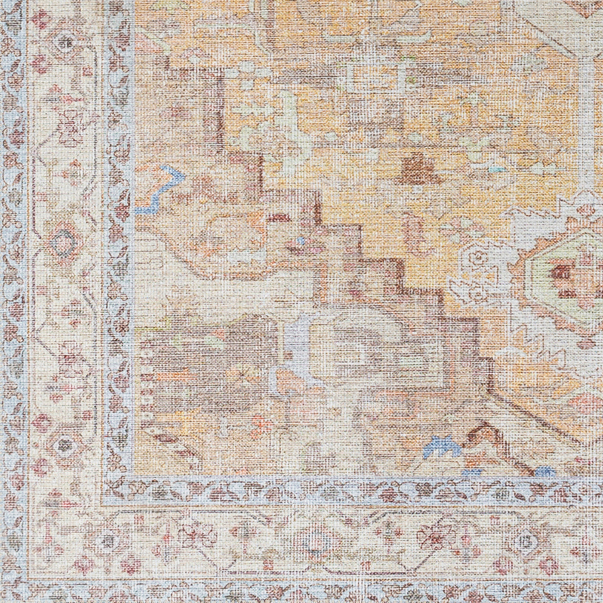 Surya Machine Washable Amelie Aml-2373 Orange Rug.