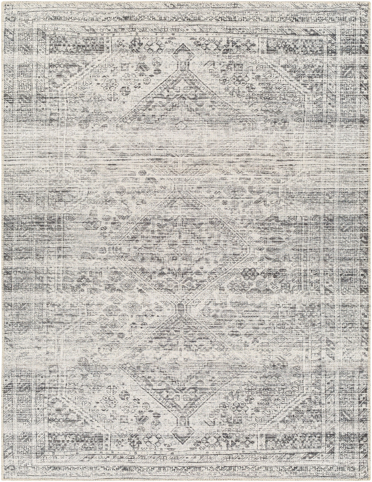 Surya Machine Washable Amelie Aml-2381 Grey Rug.
