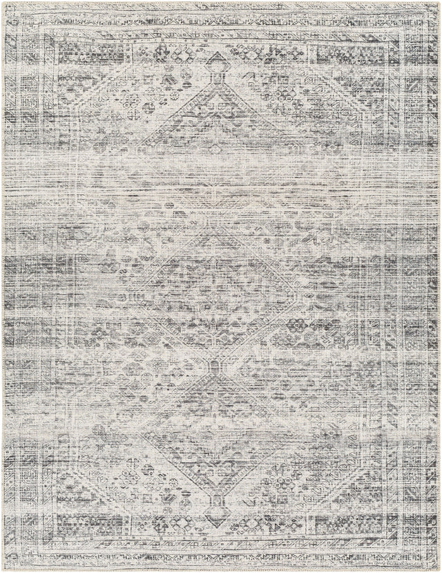 Surya Machine Washable Amelie Aml-2381 Grey Rug.