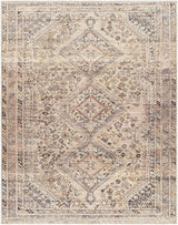 Surya Machine Washable Amelie Aml-2382 Tan & Ivory Rug.