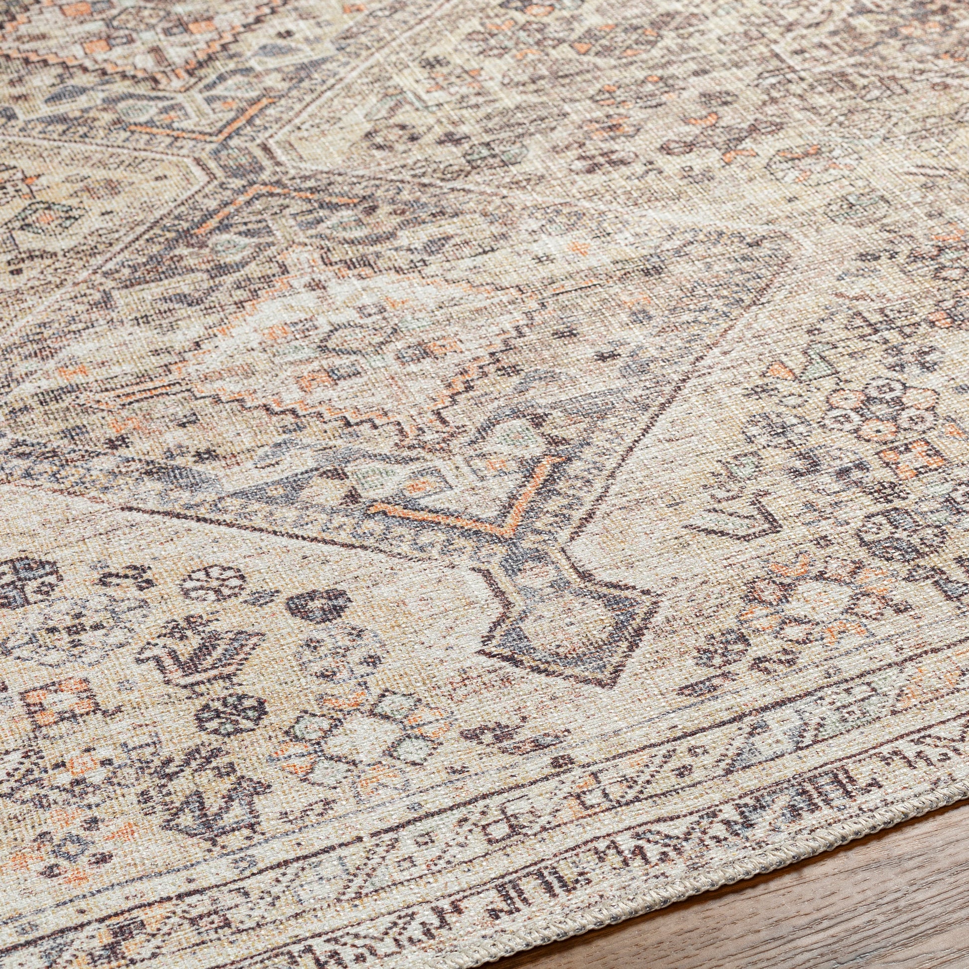 Surya Amelie Aml-2382 Tan & Ivory Area Rug