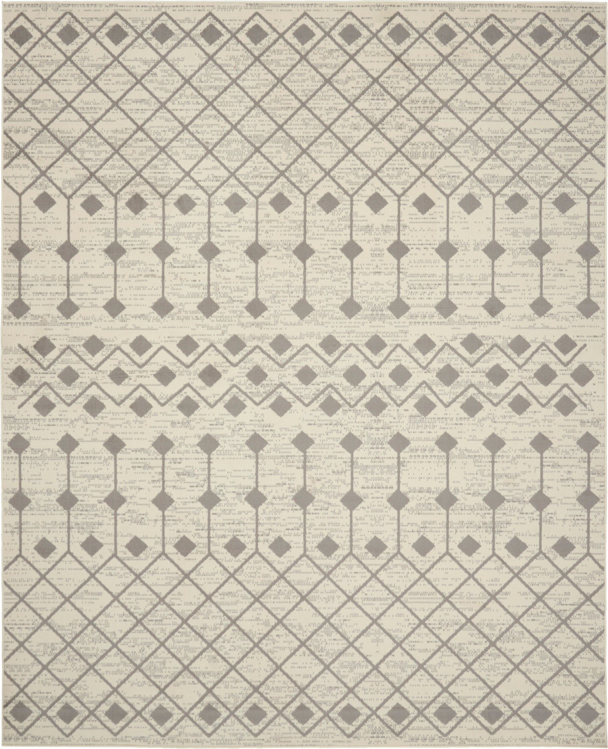 Nourison Grafix Grf37 Ivory/Grey Area Rug