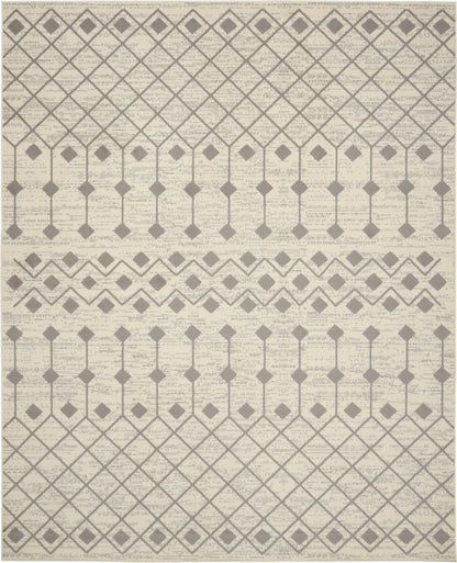 Nourison Grafix Grf37 Ivory/Grey Area Rug