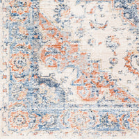 Surya Amore Amo-2301 Navy, Denim, Burnt Orange, Light Gray Area Rug