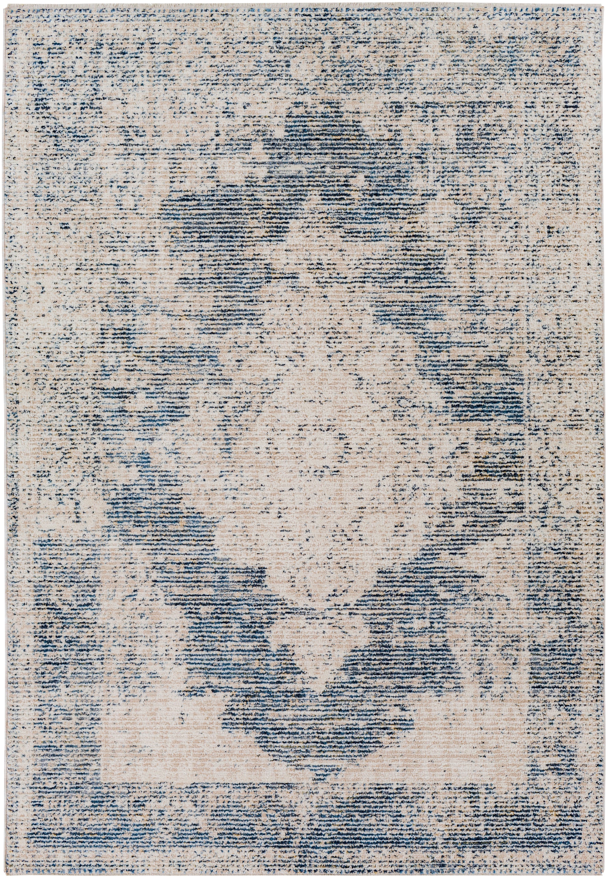 Surya Amore Amo-2304 Navy, Denim, Beige, Cream Area Rug