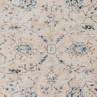 Surya Amore Amo-2305 Navy, Denim, Medium Gray, Burnt Orange Area Rug