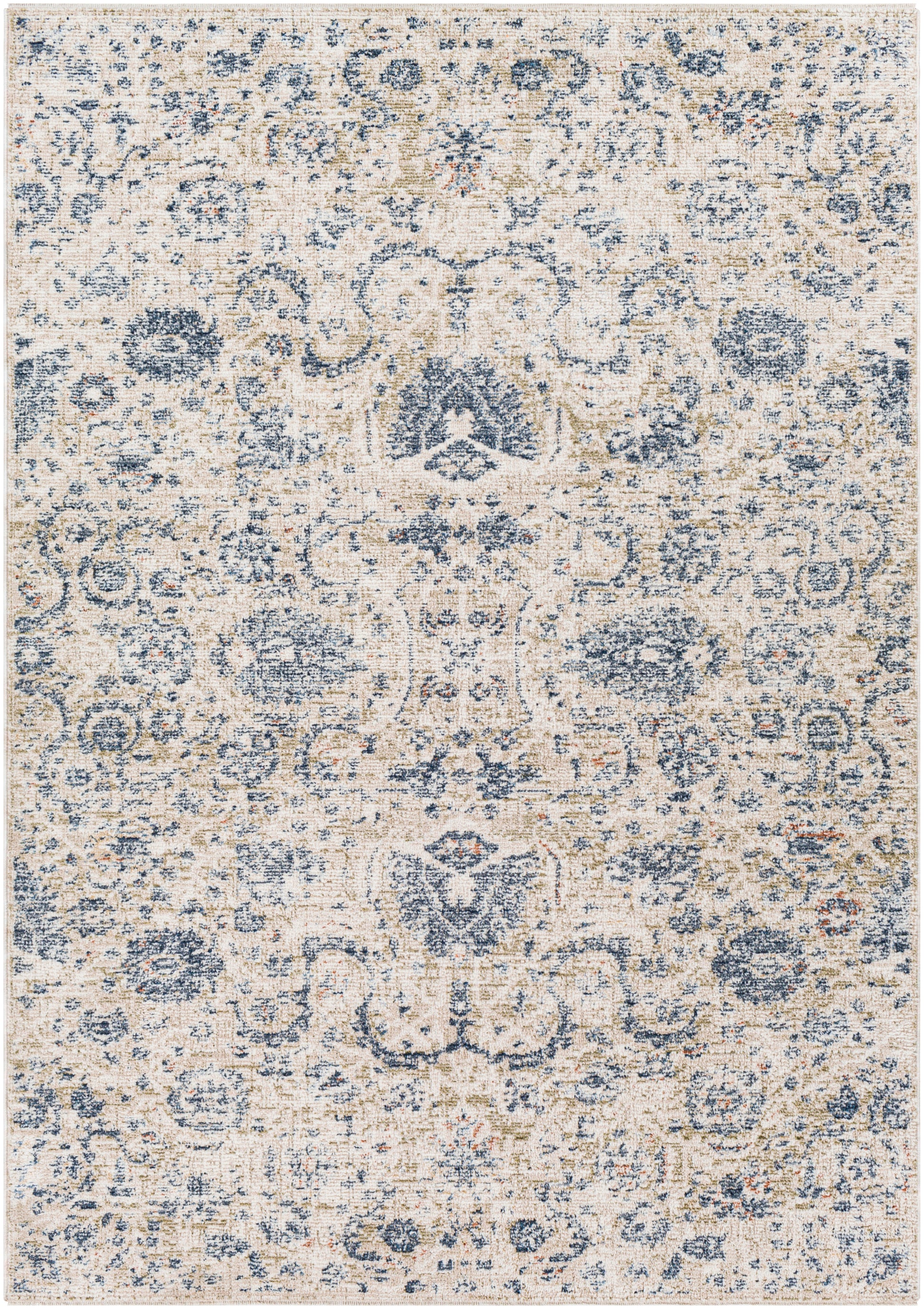 Surya Amore Amo-2307 Navy, Denim, Taupe, Beige Area Rug