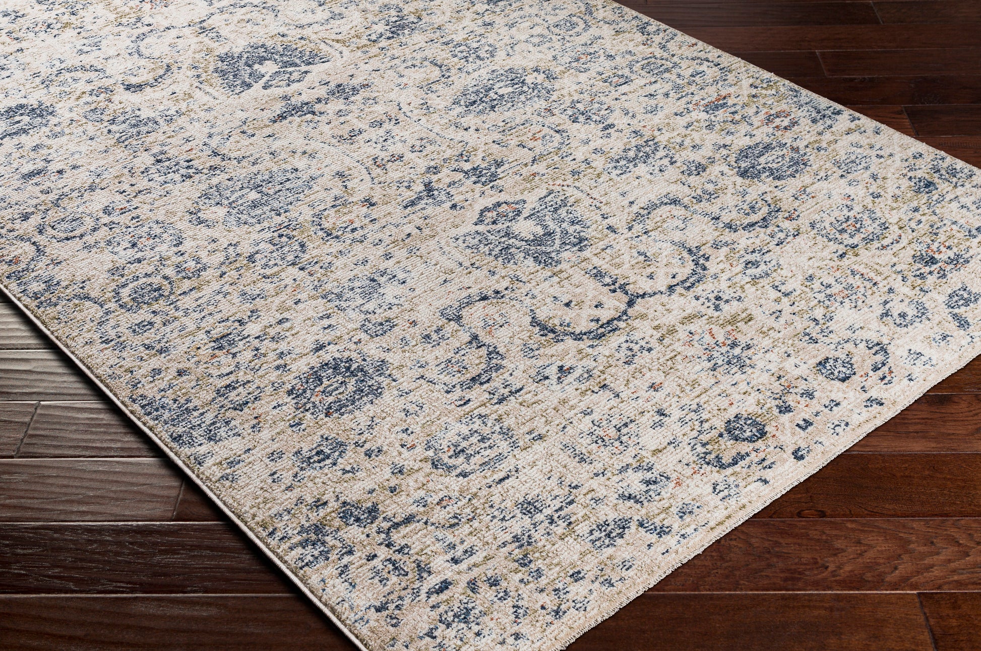 Surya Amore Amo-2307 Navy, Denim, Taupe, Beige Area Rug