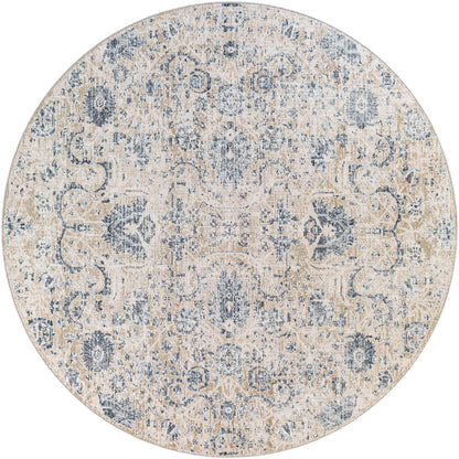 Surya Amore Amo-2307 Navy, Denim, Taupe, Beige Area Rug