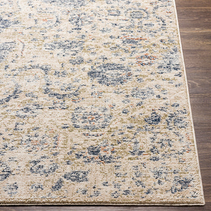 Surya Amore Amo-2307 Navy, Denim, Taupe, Beige Area Rug