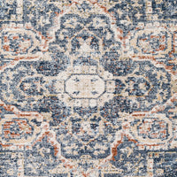 Surya Amore Amo-2310 Navy, Denim, Burnt Orange, Taupe Area Rug