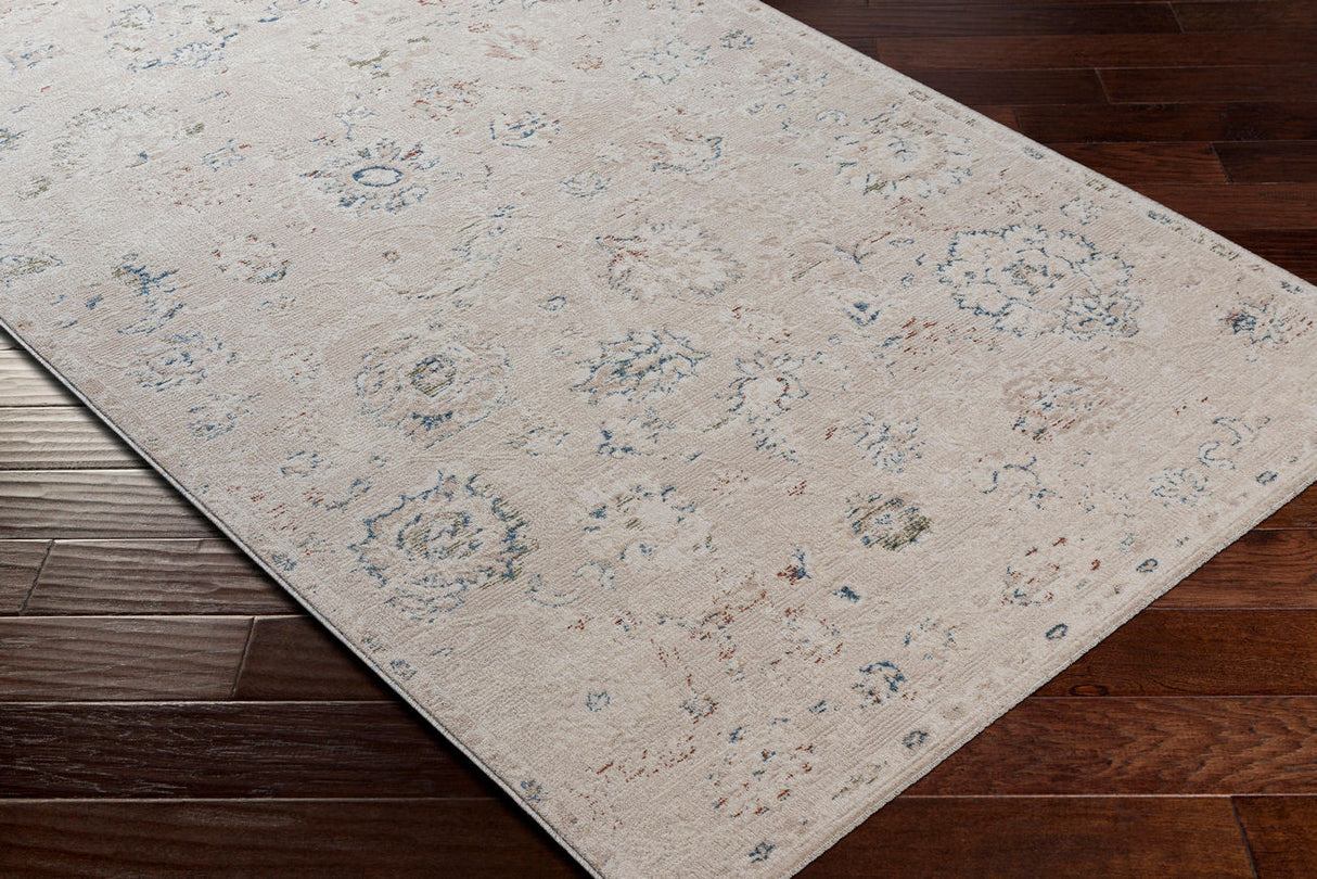 Surya Amore Amo-2321 Denim, Rust, Light Olive, Oatmeal Rugs.