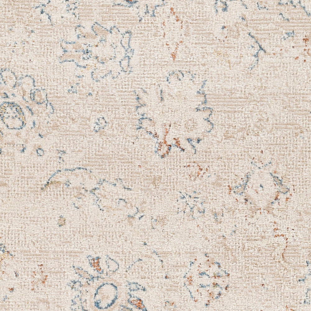 Surya Amore Amo-2321 Denim, Rust, Light Olive, Oatmeal Area Rug