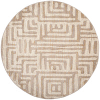 Safavieh Amsterdam Ams106A Ivory / Mauve Geometric Area Rug