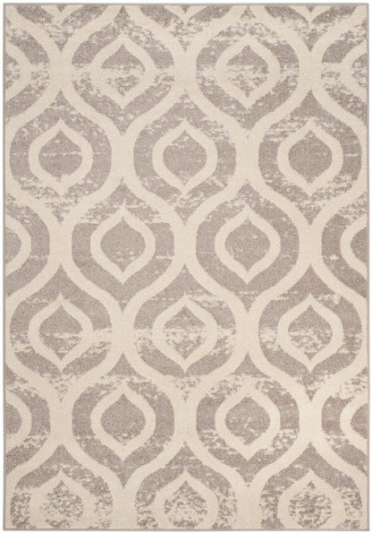 Safavieh Amsterdam Ams107A Ivory / Mauve Damask Area Rug