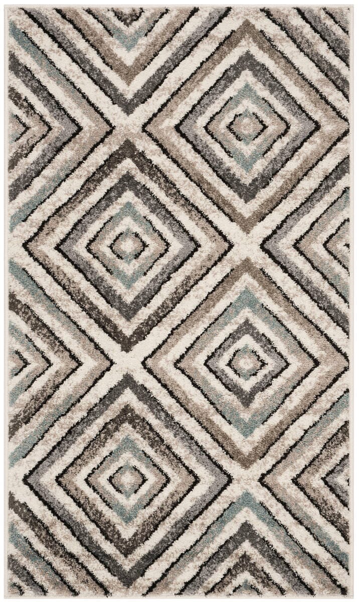 Safavieh Amsterdam Ams109A Cream / Beige Geometric Area Rug