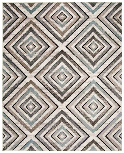 Safavieh Amsterdam Ams109A Cream / Beige Geometric Area Rug