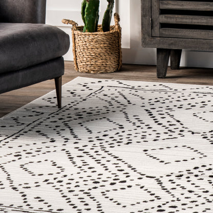 Nuloom Mila Moroccan Trellis Nmi1710B Gray Area Rug