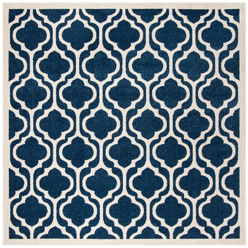 Safavieh Amherst Amt402P Navy / Beige Geometric Area Rug