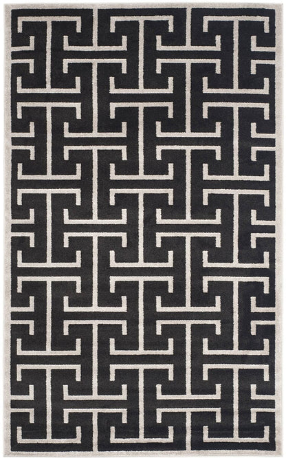 Safavieh Amherst Amt404G Anthracite / Light Grey Geometric Area Rug