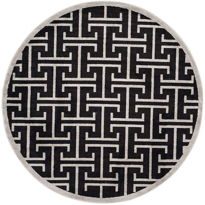 Safavieh Amherst Amt404G Anthracite / Light Grey Geometric Area Rug