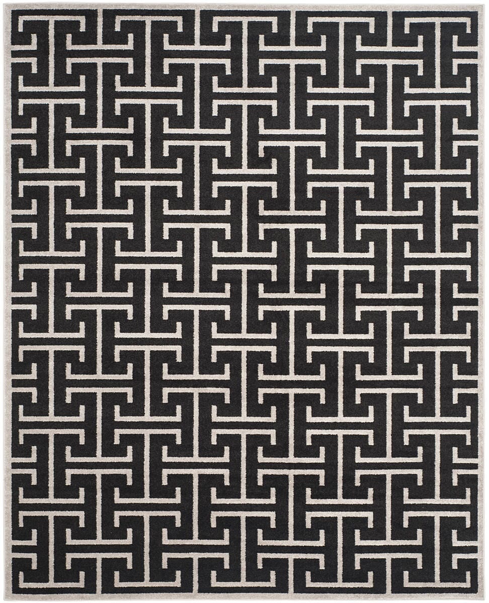 Safavieh Amherst Amt404G Anthracite / Light Grey Geometric Area Rug