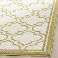 Safavieh Amherst Amt412A Ivory / Light Green Geometric Area Rug