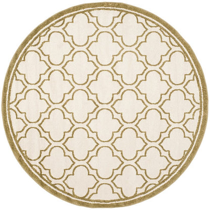 Safavieh Amherst Amt412A Ivory / Light Green Geometric Area Rug